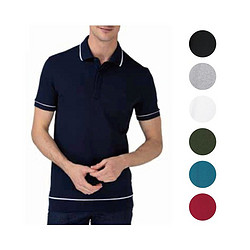 LACOSTE 拉科斯特 韩国直邮Lacoste Polo衫 [LACOSTE] 男士 普通版型 短袖 领子T恤