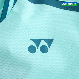 YONEX/尤尼克斯 10559EX 24SS大赛系列澳网 男款网球服 透气运动T恤yy 蓝绿色 M