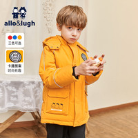 allolugh阿路和如 allo&lugh童装男童羽绒服儿童中长款韩版洋气