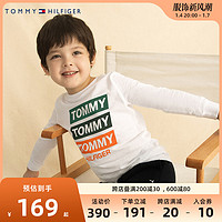 TOMMY 汤米童装儿童官方春秋新品男童女童纯棉长袖T恤打底衫