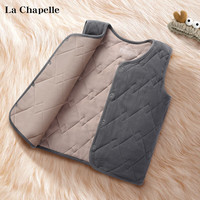 LA CHAPELLE KIDS拉夏贝尔儿童背心秋冬男童女童保暖校服潮流御寒无袖背心棉服 深灰 120
