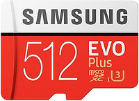 SAMSUNG 三星 EVO Plus 512GB microSD + 适配器