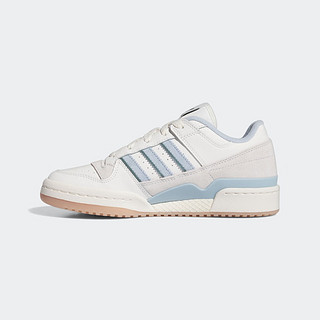 adidas阿迪达斯三叶草FORUM LOW CL女子休闲篮球鞋板鞋IG3964 白/浅灰/蓝 43(265mm)