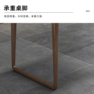 唐辑实木茶台茶桌椅组合新中式泡茶阳台办公室茶几160单桌+椅子+茶台