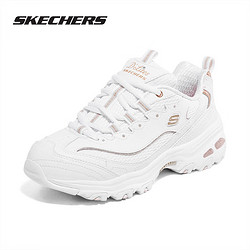 SKECHERS 斯凯奇 女鞋2024春季女士厚底增高老爹鞋时尚百搭休闲鞋耐磨运动鞋