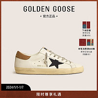 Golden Goose 男鞋 Super-Star 24年春夏脏脏鞋运动休闲板鞋小白鞋 白色 39码245mm