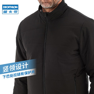 DECATHLON 迪卡侬 ODT3 男款加厚保暖棉服 黑色