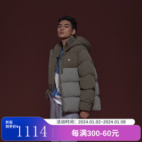 阿迪达斯 （adidas）三叶草男运动600蓬连帽鸭绒羽绒服HZ0682 HZ0682 L