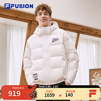 FILA FUSION 斐乐潮牌男子运动外套保暖羽绒服外套