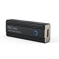 FiiO 飞傲 KA3 便携解码耳放 黑色