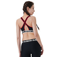 安德玛 奥莱UA 女子防震透气文胸跑步训练中强度运动内衣