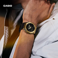 CASIO 卡西欧 [明星同款]Casio旗舰店黄金时代新黑金系列手表男女卡西欧G-SHOCK