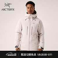 ARC'TERYX 始祖鸟 ARC’TERYX始祖鸟 BETA DOWN GORE-TEX 防水 男子 羽绒夹克 Warm Stone/暖石灰 S