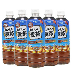 达亦多茶 600ml*15瓶 新品日本无蔗糖红茶大麦茶饮料整箱 两口味混搭4瓶