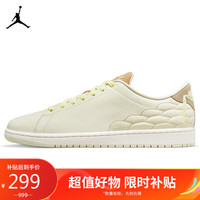 NIKE 耐克 篮球鞋男女AJ1AIR JORDAN 1秋冬运动鞋DQ5350-181米黄41
