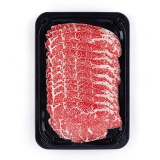 澳洲进口M9和牛牛肉片200g*5盒+安格斯牛肋条2斤 各2斤