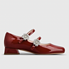 Roger Vivier 罗杰维维亚 女士玛丽珍鞋 RVW54038010D1P 红色 35.5