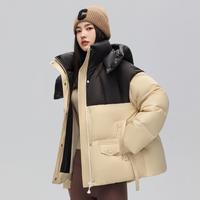 雪中飞 SNOWFLYING 女式年轻潮流羽绒服户外防风袖口