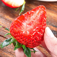 丹东99草莓3斤新鲜水果红颜大果牛奶奶油九九草莓应当季3商用