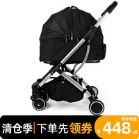 DO DO PET 宠物推车猫咪狗狗出行手推车分离式中小型犬猫包便携折叠宠物车