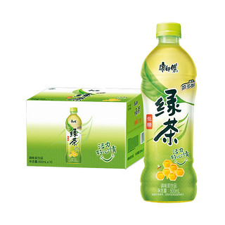 康师傅 低糖 绿茶 蜂蜜茉莉味 500ml*15瓶
