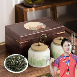 印象堂 2026明前新茶特级碧螺春绿茶 500g 陶瓷茶叶礼盒装中秋节送人长辈