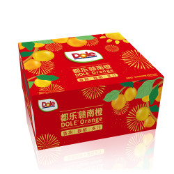 都乐 赣南脐橙9斤礼盒装 单果230g 清甜多汁 源头直发包邮