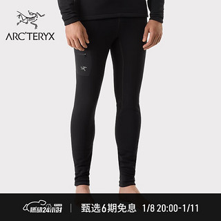 ARC'TERYX 始祖鸟 ARC’TERYX始祖鸟 RHO HEAVYWEIGHT 保暖 男子 内层长裤 Black/黑色 L