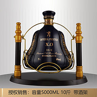 卡爹拉 法国原液洋酒XO 白兰地礼品酒 大容量烈酒5000ML 10斤/5L 带木架