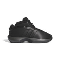 adidas 阿迪达斯 yykids Crazy 1儿童 2023复刻白黑复古中帮面包篮球鞋 IG5900 40.5码