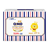 88VIP：Q·MO 奇莫 皇家至柔系列 纸尿裤 XL80片