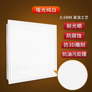 Panasonic 松下 集成吊顶 铝扣板天花板 300*300材料厨房卫生间客厅吊顶扣板 300*300单片样板