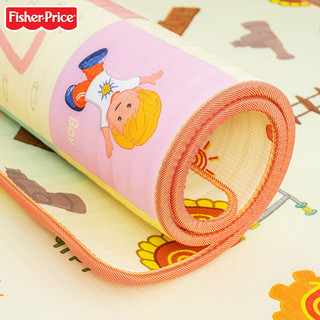 费雪（Fisher-Price）爬行垫EPE双面加厚宝宝爬爬垫家用整张卷筒地垫数字180*150*2CM