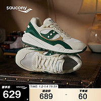 Saucony索康尼SHADOW 6000RE男女运动休闲鞋复古运动鞋米绿 37