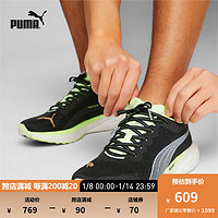 PUMA 彪马 男子彪破2跑步鞋DEVIATE NITRO 2 RUN 75 377782 黑色-黄色-薄荷绿-01 43