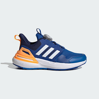 阿迪达斯（adidas）童鞋23春秋款小大童男童Bounce中底旋转按钮运动休闲跑步鞋IE4543 37码/4.5uk/适合脚长23cm