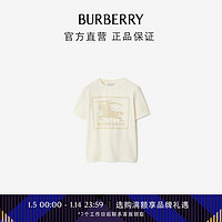 BURBERRY 博柏利 男童 马术骑士徽标棉质 T 恤衫80779911 12Y