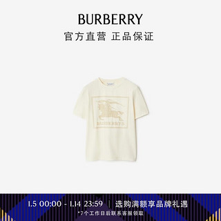 BURBERRY 博柏利 男童 马术骑士徽标棉质 T 恤衫80779911 12Y