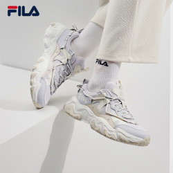 fila斐乐官方猫爪鞋复古运动鞋女2024春休闲鞋老爹鞋
