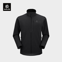 KAILAS 凯乐石 软壳衣 秋冬户外运动防寒外套男款 墨黑-男款 2XL