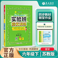 2024实验班提优训练六年级数学下册 苏教版 6年级下册 数学 苏教版