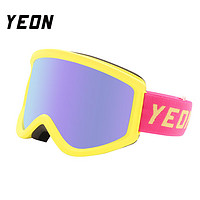 YEON滑雪镜双层防雾高清护目镜亚洲框体男女通用2MX126-N2110