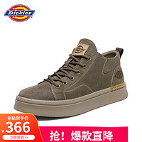 Dickies 帝客 男士马丁靴休闲潮流百搭舒适透气男鞋工装鞋 驼色 41