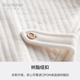 Kordear婴儿斗篷秋冬宝宝外穿纯棉小披风婴幼儿防风衣保暖披肩连帽外套
