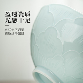 88VIP：景德镇 陶瓷国色天香中式国货餐具套装家用面碗汤碗饭碗8寸盘餐具