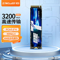 Teclast 台电 1TB SSD固态硬盘M.2接口(NVMe协议) 3200MB/s 稳影300A系列