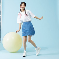 CONVERSE 匡威 1970S女拼接感碎花高帮牛仔休闲运动鞋A06822C