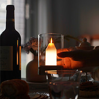 【浪漫烛光灯】索冠餐桌氛围灯充电餐厅酒吧桌面台灯户外露营桌灯