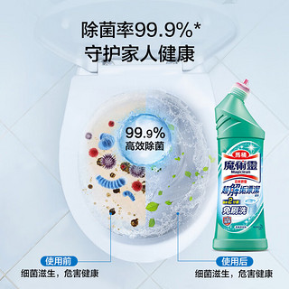 花王（KAO）瓷砖清洁浴室卫生间马桶清洁剂洁厕灵洁厕剂套装 1000ml