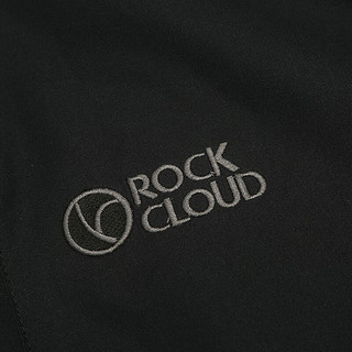 ROCK CLOUD 岩云秋冬男士羽绒三合一冲锋衣户外防风保暖夹克外套 曜石黑001 S